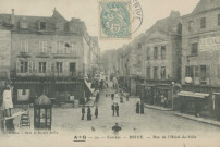 Brive-la-Gaillarde : "- 22 - Corrèze - Brive. - Rue de l'Hôtel-de-ville".