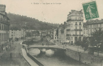 Tulle : "8. Tulle - Les quais et la Corrèze".