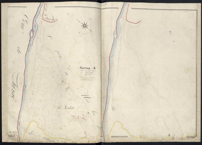 Tableau d'assemblage de la section C du Monteil