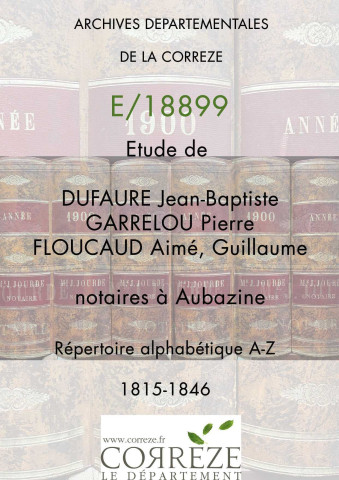 Répertoire alphabétique : A-Z