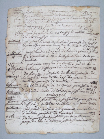 Répertoire chronologique : 18 juin 1779-30 décembre 1782