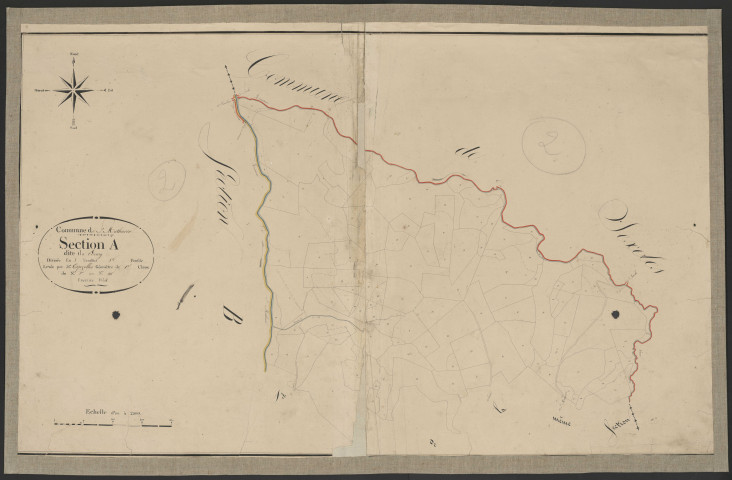 Section A1 du Bourg de Saint-Mathurin-Léobazel