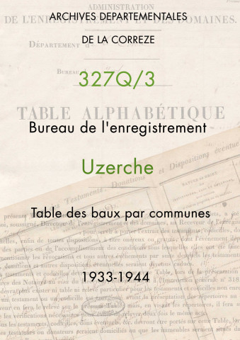 30 avril 1933-7 août 1944