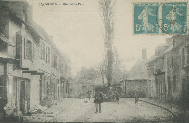 Egletons : "Egletons - Rue de la Paix".