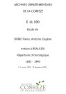 Répertoire chronologique : 11 janvier 1832-13 décembre 1843