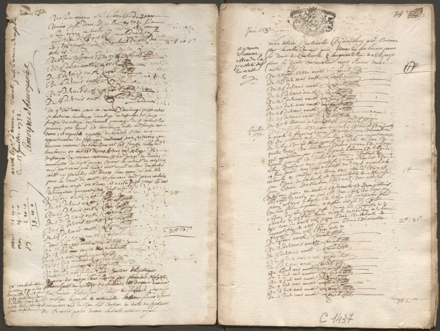 10 mai 1732-31 décembre 1733