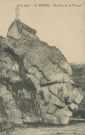 Gimel : "Corrèze - 12. Gimel - Rocher de la Vierge".