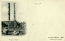"Timgad. Temple de Jupiter".