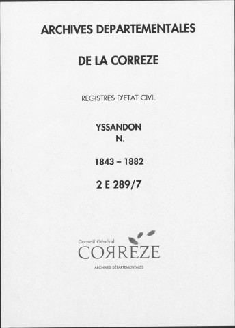 Naissances (1843-1882)