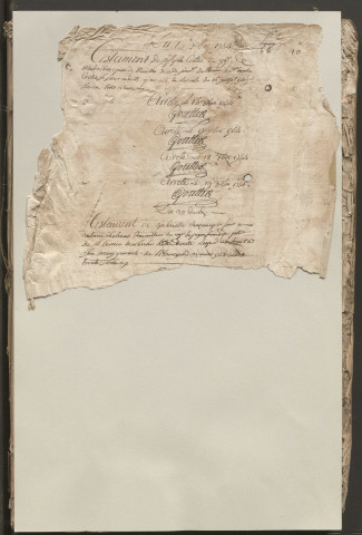 13 décembre 1754-7 décembre 1757