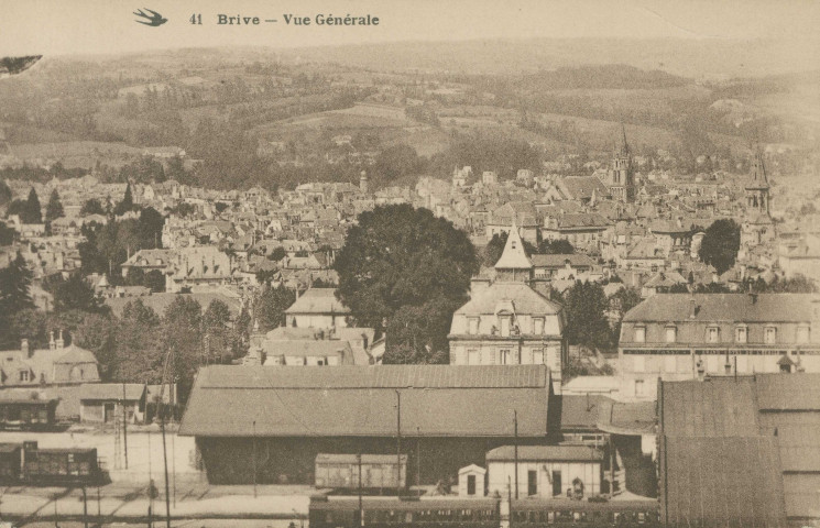 Brive-la-Gaillarde : "41 Brive - Vue générale".