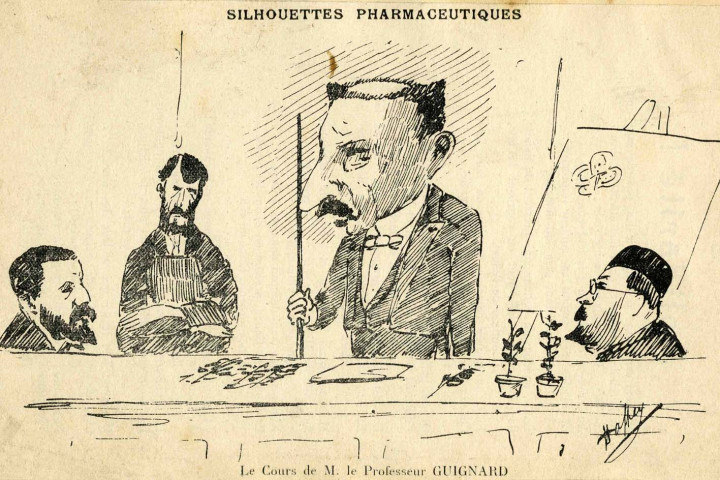 "Le cours de M. le Professeur Guignard".