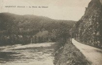 Saint-Martial-Entraygues : "Argentat (Corrèze) - La route du Gibanel".