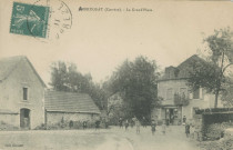 Ambrugeat : "Ambrugeat (Corrèze) - La grand'place".