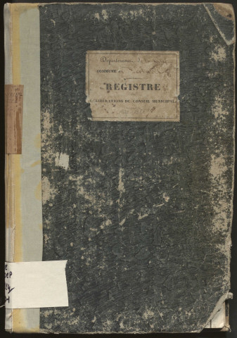 Délibérations du conseil municipal. 23 mai 1838-22 février 1886