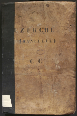 État général des fonds de la banlieue d'Uzerche.