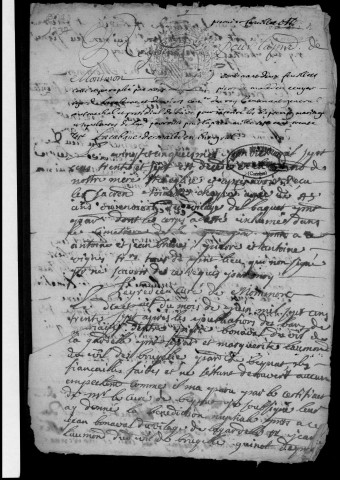 Baptêmes, mariages, sépultures (1737-1792)