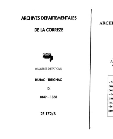 Décès (1849-1868)