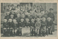 Meymac : "Les maisons Claires - Siège social 51, rue Saint-Georges, Paris - Préste fondatrice: Yvonne Sarcey. - Président : Dr Raoul Baudet - A la Maison Claire de Meymac (Corrèze)".