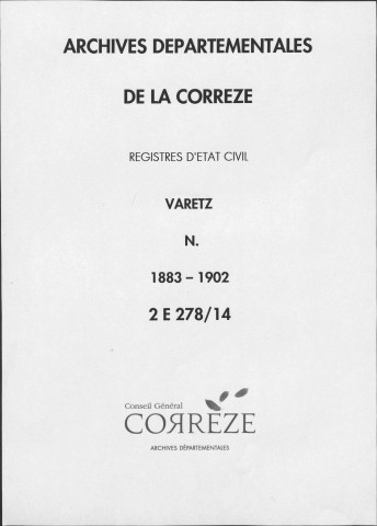 Naissances (1883-1902)