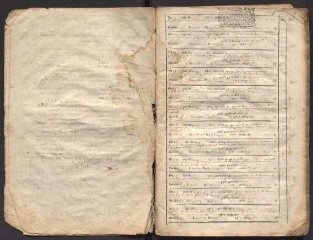 22 mai 1712-septembre 1717