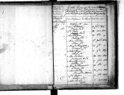 Tables décennales des mariages (1823-1832)
