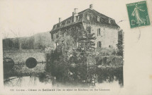 Voutezac : "159. Corrèze - Château du Saillant (lieu de séjour de Mirabeau) en Bas-Limousin".