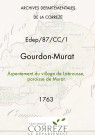 Arpentement du village de Labrousse, paroisse de Murat. 13 mai 1763