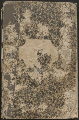 Délibérations du conseil municipal. 22 mars 1871-30 novembre 1890