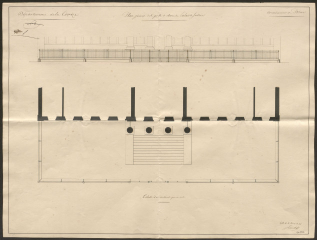 Travaux : correspondance, devis ; mobilier.