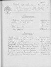 Tables décennales des mariages (1943-1952)