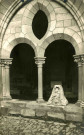 Cloître de Tulle : Vierge du Bois-Manger dite "Vierge aux moinillons".