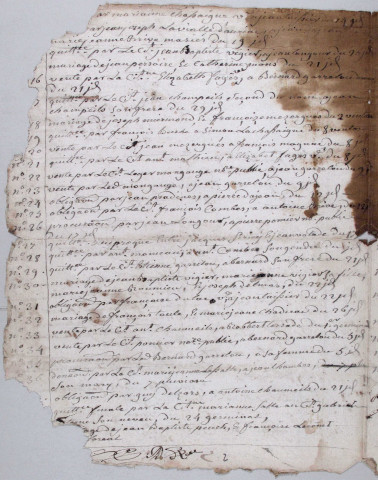 Répertoire chronologique : 22 nivôse an VI-31 décembre 1810