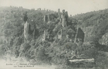 Saint-Geniez-O-Merle : "Corrèze - 5 - Environs d'Argentat - Les tours de Merle".