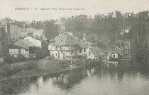 Uzerche : "Corrèze - 30 - Uzerche, Pont Neuf et les tanneries".