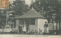 Treignac : "47. Treignac (Corrèze) - La chapelle du calvaire".