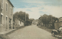 Chameyrat : "Poissac (Corrèze) - Avenue principale".
