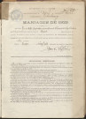 Naissances, mariages, décès (1923-1932).