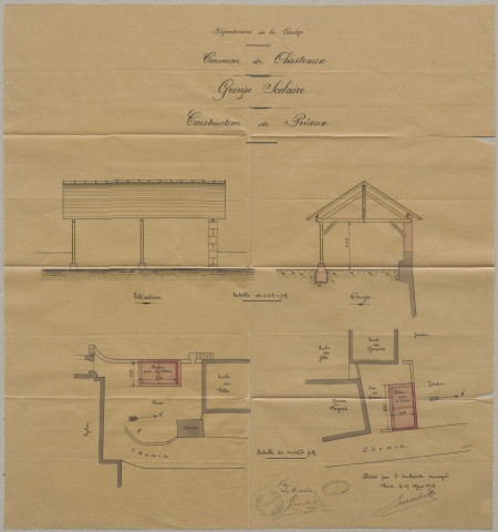 Maison d'école.