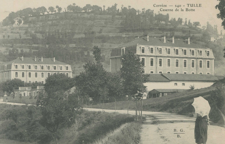Tulle : "Corrèze - 240 - Tulle - Caserne de la Botte".