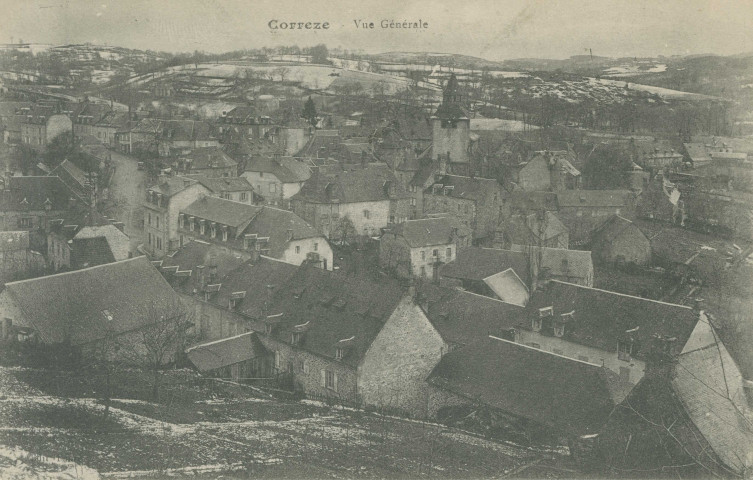 Corrèze : "Corrèze - Vue générale".