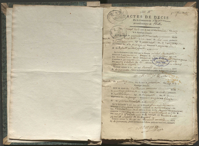 Décès (1803-1848)