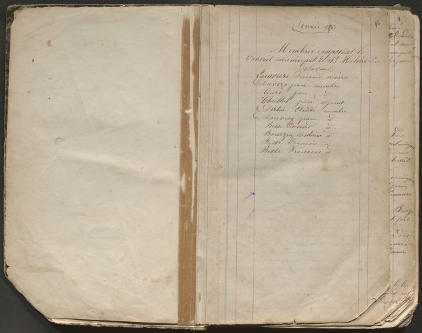 Délibérations du conseil municipal. 14 août 1876-10 juin 1900