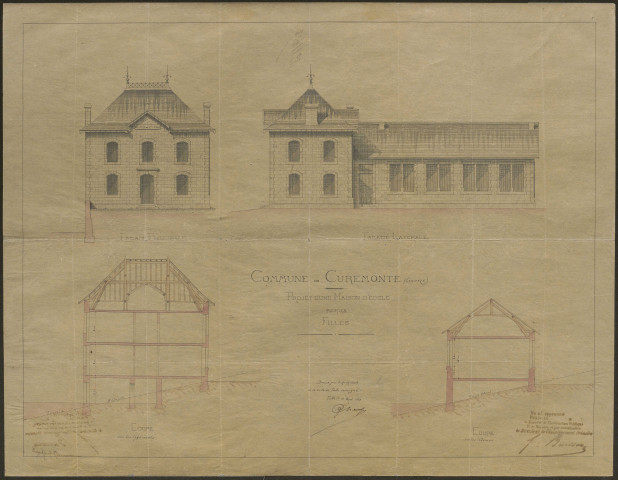 Chauffour à Curemonte.