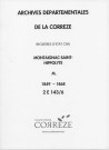Mariages (1849-1868)