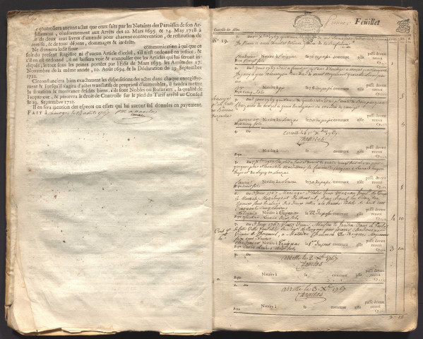 1er novembre 1767-18 décembre 1768