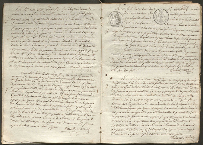 Naissances (1826-1848)