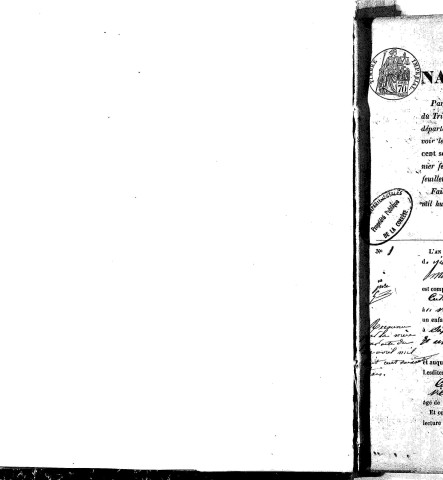 Naissances, mariages, décès (1863-1872)