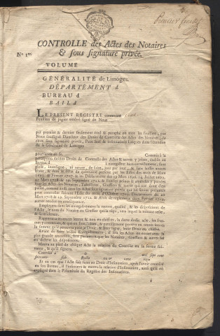 2 novembre 1773-25 juillet 1774