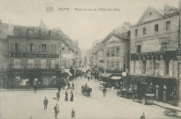 Brive-la-Gaillarde : "Brive - Place et rue de l'Hôtel-de-ville".